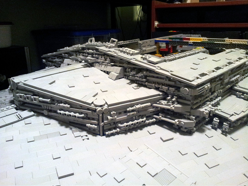Illustration for article titled The biggest, most accurate Lego Imperial Star Destroyer ever built